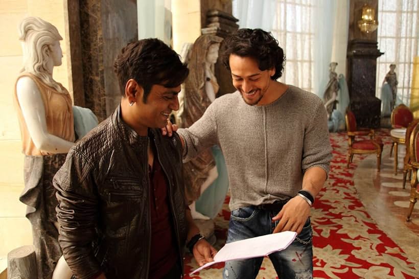 Nawazuddin Siddiqui and Tiger Shroff in Munna Michael (2017)