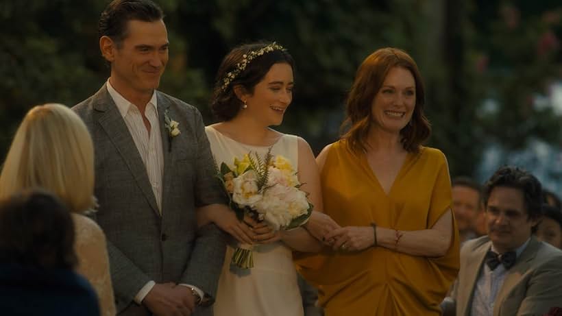 Julianne Moore, Billy Crudup, and Abby Quinn in After the Wedding (2019)