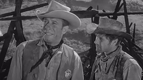 Robert Fuller and Mort Mills in Men of Defiance (1960)