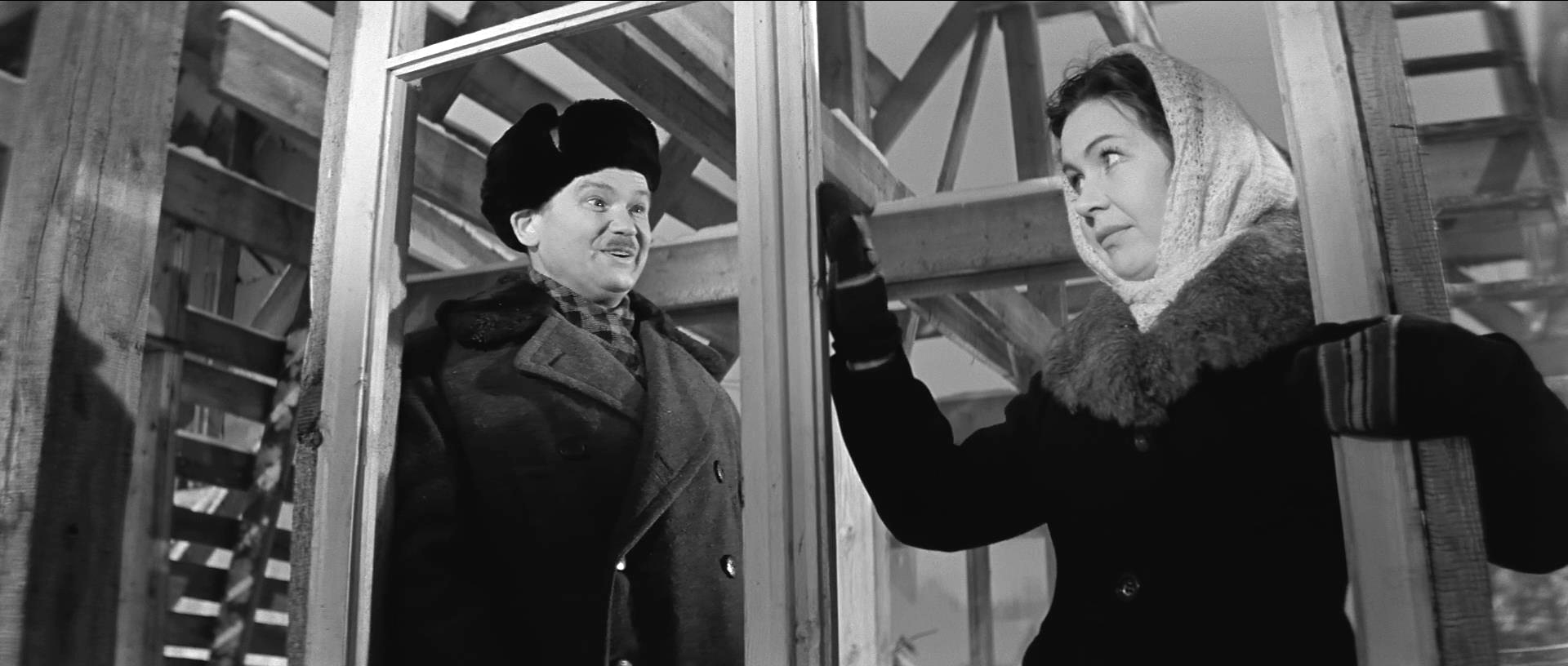 Viktor Baykov and Inna Makarova in The Girls (1962)