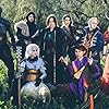 Taliesin Jaffe, Ashley Johnson, Sam Riegel, Travis Willingham, Laura Bailey, Liam O'Brien, Matthew Mercer, and Marisha Ray in Critical Role (2015)