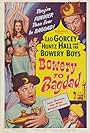 Eric Blore, Leo Gorcey, Huntz Hall, Joan Shawlee, and Jean Willes in Bowery to Bagdad (1954)