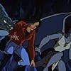 Brigitte Bako, Salli Richardson-Whitfield, and Frank Welker in Gargoyles (1994)