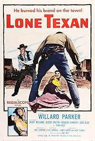 Audrey Dalton, Willard Parker, and Grant Williams in Lone Texan (1959)