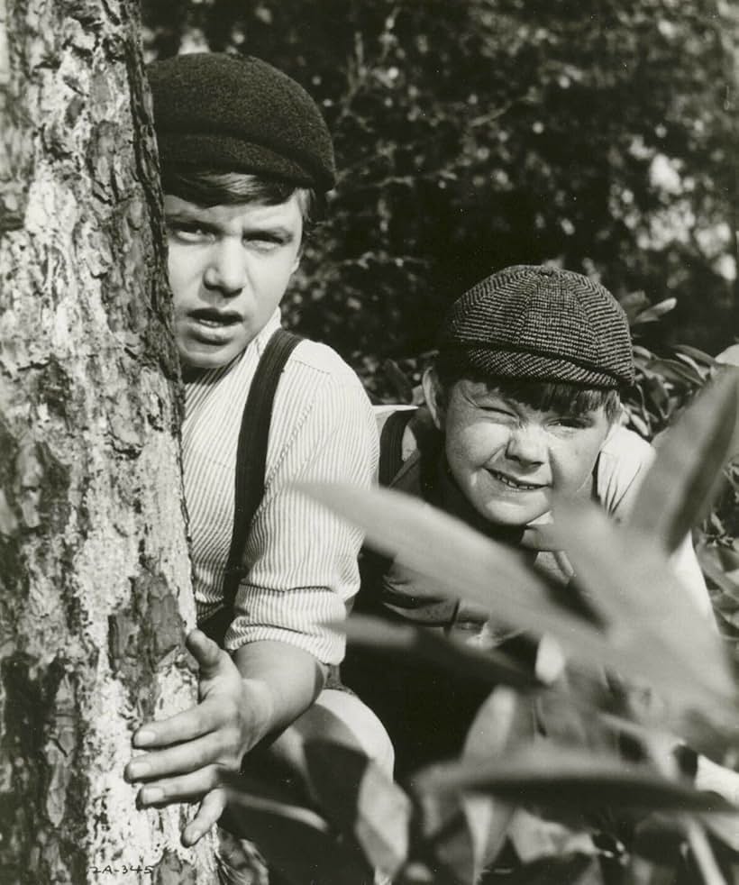 Denis Gilmore and Vincent Winter in The Three Lives of Thomasina (1963)