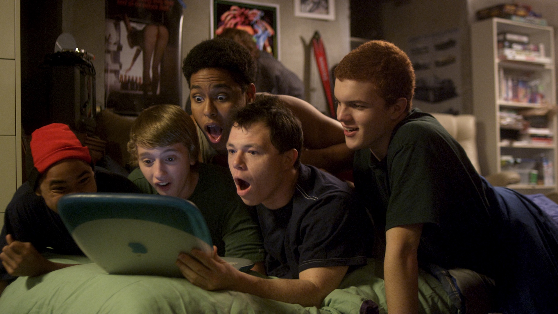 Adam Rapchik, Timmothy Hartman, Samuel Chance, Giovanni Naarendorp, and Damon D'Amico Jr. in Life Sucks (2018)