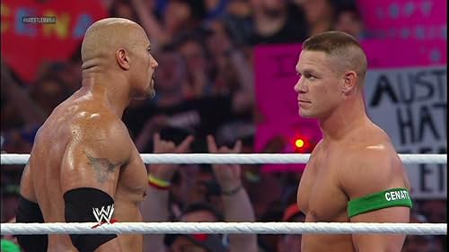 Wrestlemania 28: The Rock And Cena Go At It