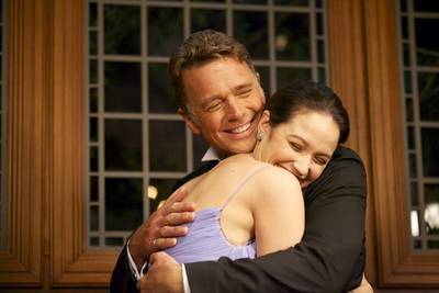 John Schneider and Jaclyn Betham in The Haves and the Have Nots (2013)