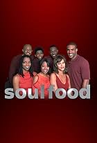 Vanessa Williams, Rockmond Dunbar, Darrin Dewitt Henson, Boris Kodjoe, Aaron Meeks, Nicole Ari Parker, and Malinda Williams in Soul Food (2000)