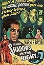 Nina Foch, Jeanne Bates, Warner Baxter, Edward Norris, Ben Welden, and George Zucco in Shadows in the Night (1944)