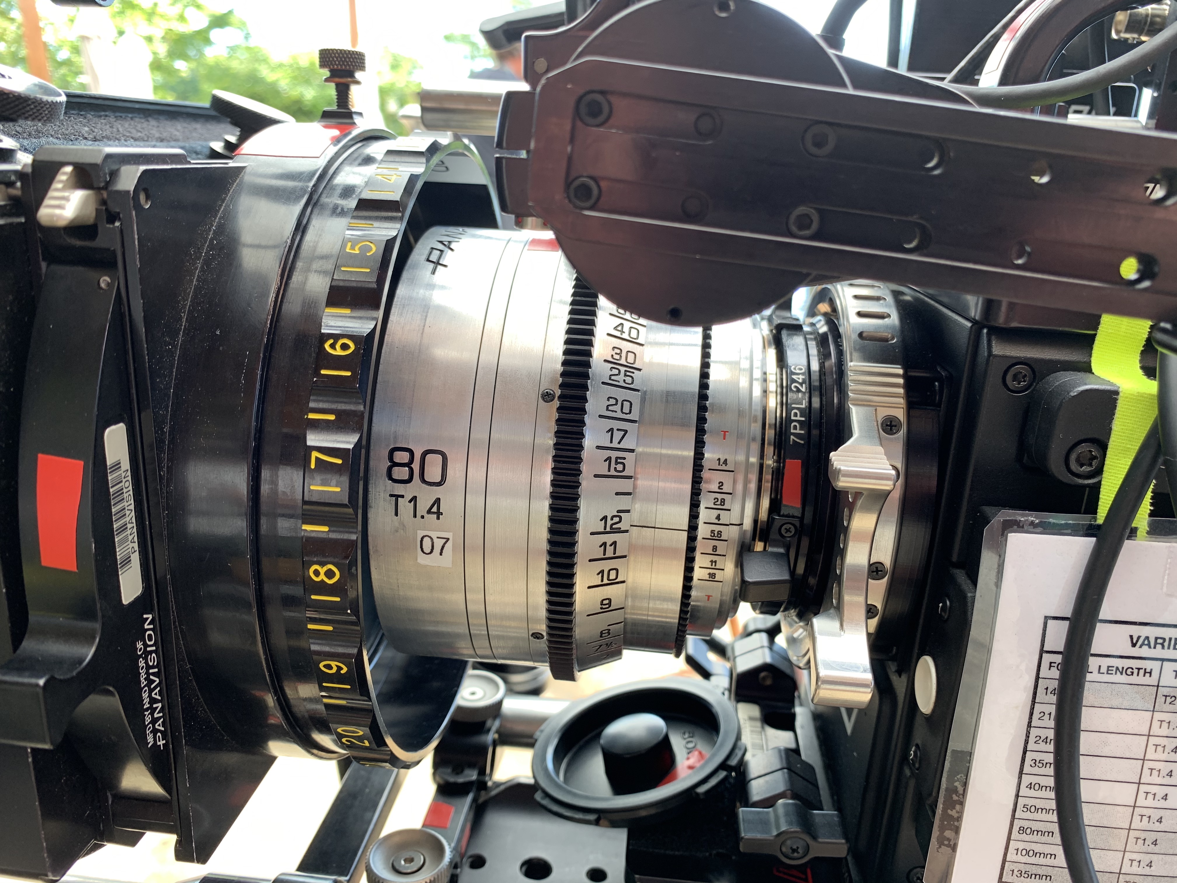 80mm Variel Prime Lens - Panavision