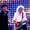 Brian May, Queen, and Adam Lambert in MTV EMA Belfast 2011 (2011)