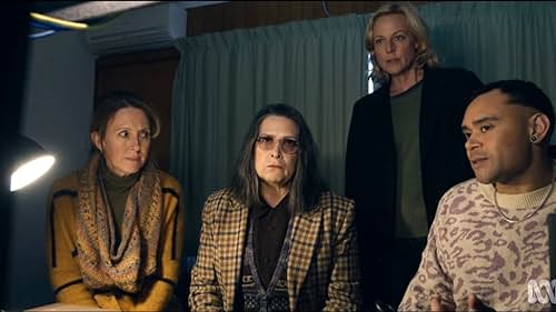 Marta Dusseldorp, Roz Hammond, Pamela Rabe, and Ilai Swindells in Bay of Fires (2023)