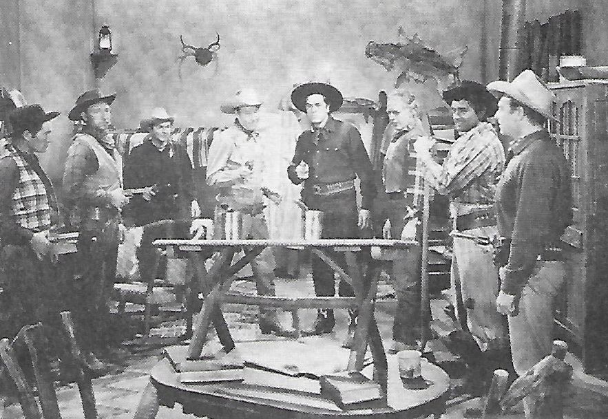 Rand Brooks, Bill Elliott, Paul Fierro, and I. Stanford Jolley in Waco (1952)