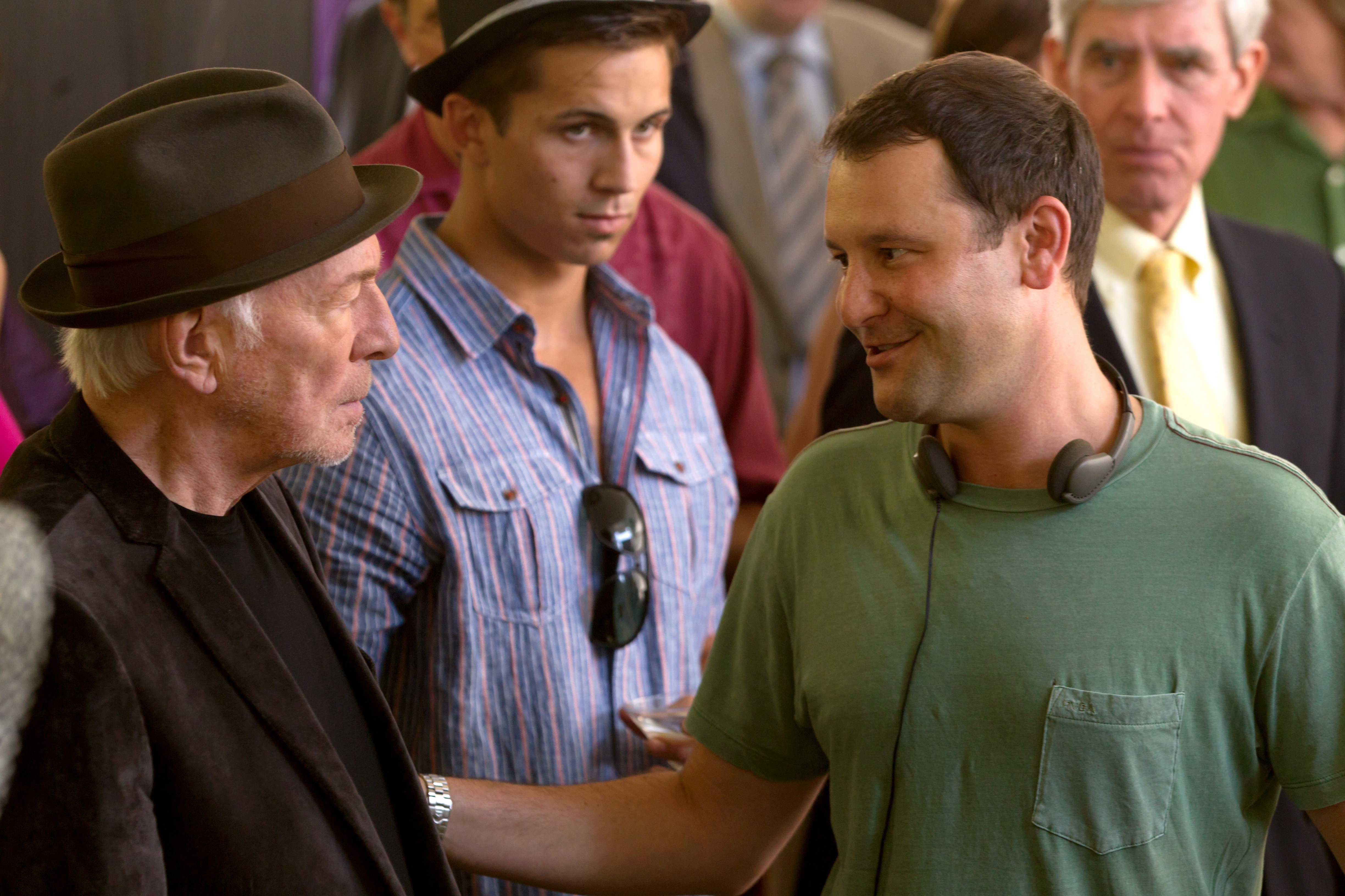 Christopher Plummer and Dan Fogelman in Danny Collins (2015)