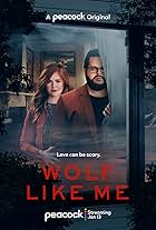 Isla Fisher and Josh Gad in Wolf Like Me (2022)