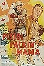 Robert Livingston, Ruth Terry, and Wally Vernon in Pistol Packin' Mama (1943)