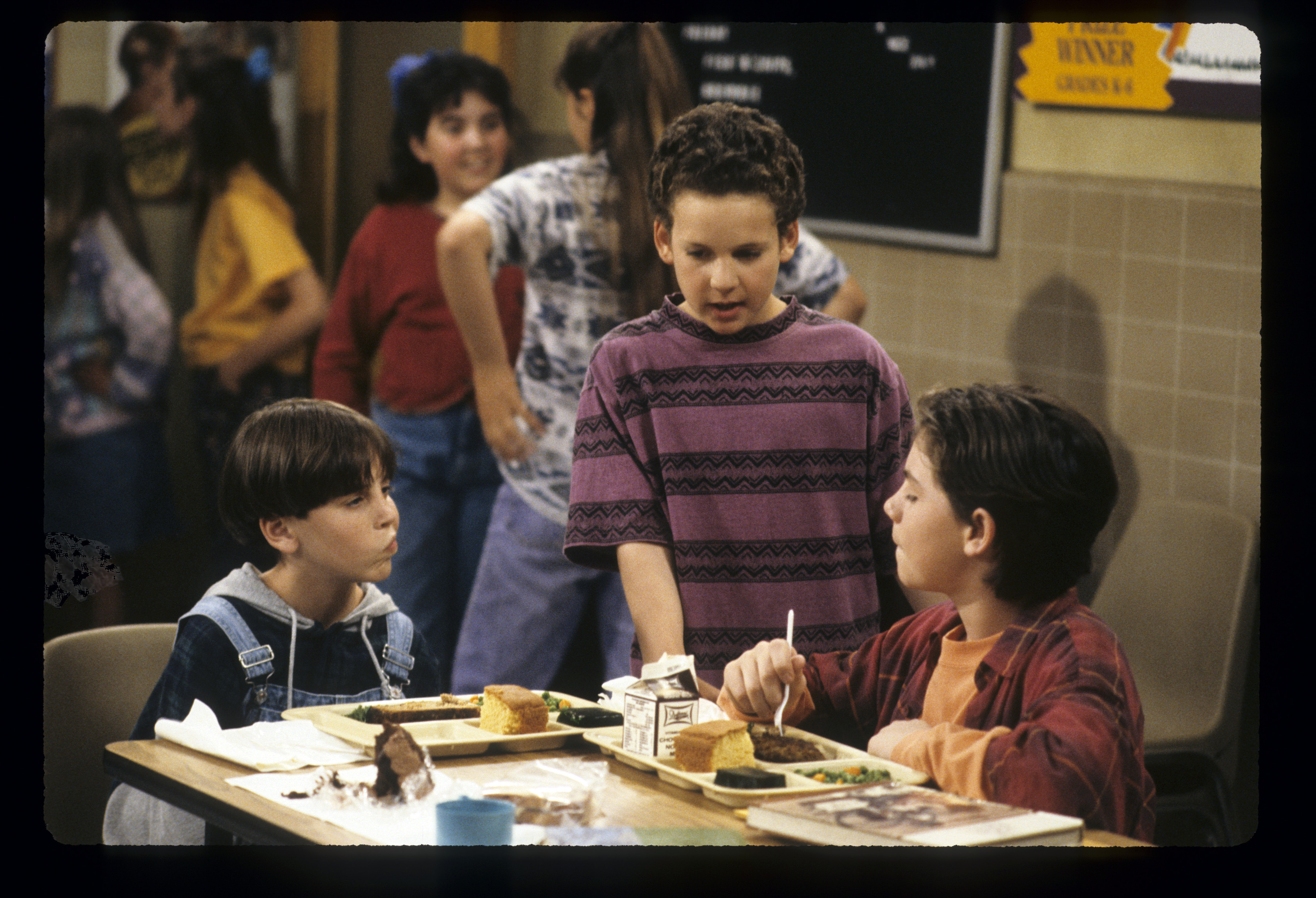 Ben Savage and Chauncey Leopardi in Boy Meets World (1993)