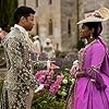 Tunji Kasim and Arsema Thomas in Queen Charlotte: A Bridgerton Story (2023)