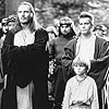 Ewan McGregor, Liam Neeson, and Jake Lloyd in Star Wars: Episode I - The Phantom Menace (1999)