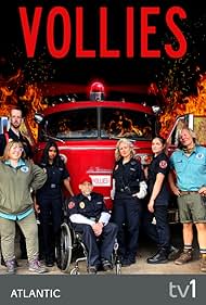 Jonathan Torrens, Brian George, Mary Austin, Edwina Govindsamy, Alicia McCarvell, Sarah D. McCarthy, and James Faulkner in Vollies (2021)