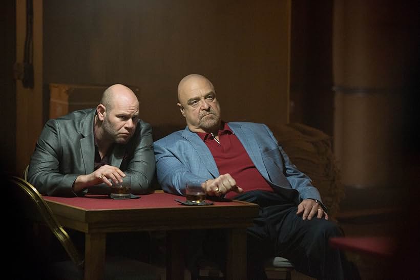 John Goodman and Domenick Lombardozzi in The Gambler (2014)