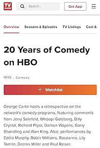 Primary photo for 20 Years of Comedy on HBO