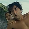 Gael García Bernal and Alex Wolff in Old (2021)