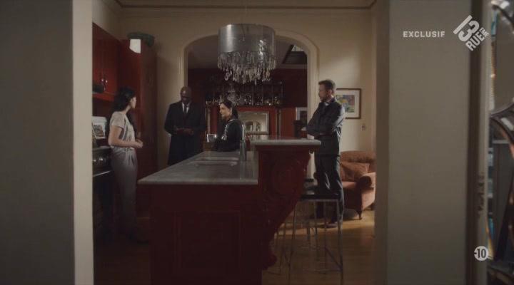 Peter Mensah, Archie Panjabi, and Chantelle Han in Departure (2019)