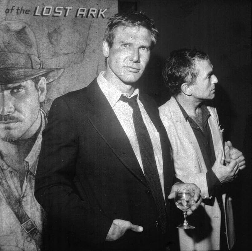 Harrison Ford and Paul Freeman at an event for Raiders of the Lost Ark (1981)