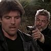 Jim Byrnes and Paul Johansson in Highlander: The Raven (1998)