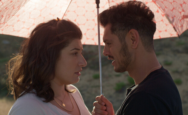 Ofer Hayoun and Shani Klein in Six zeros (2023)