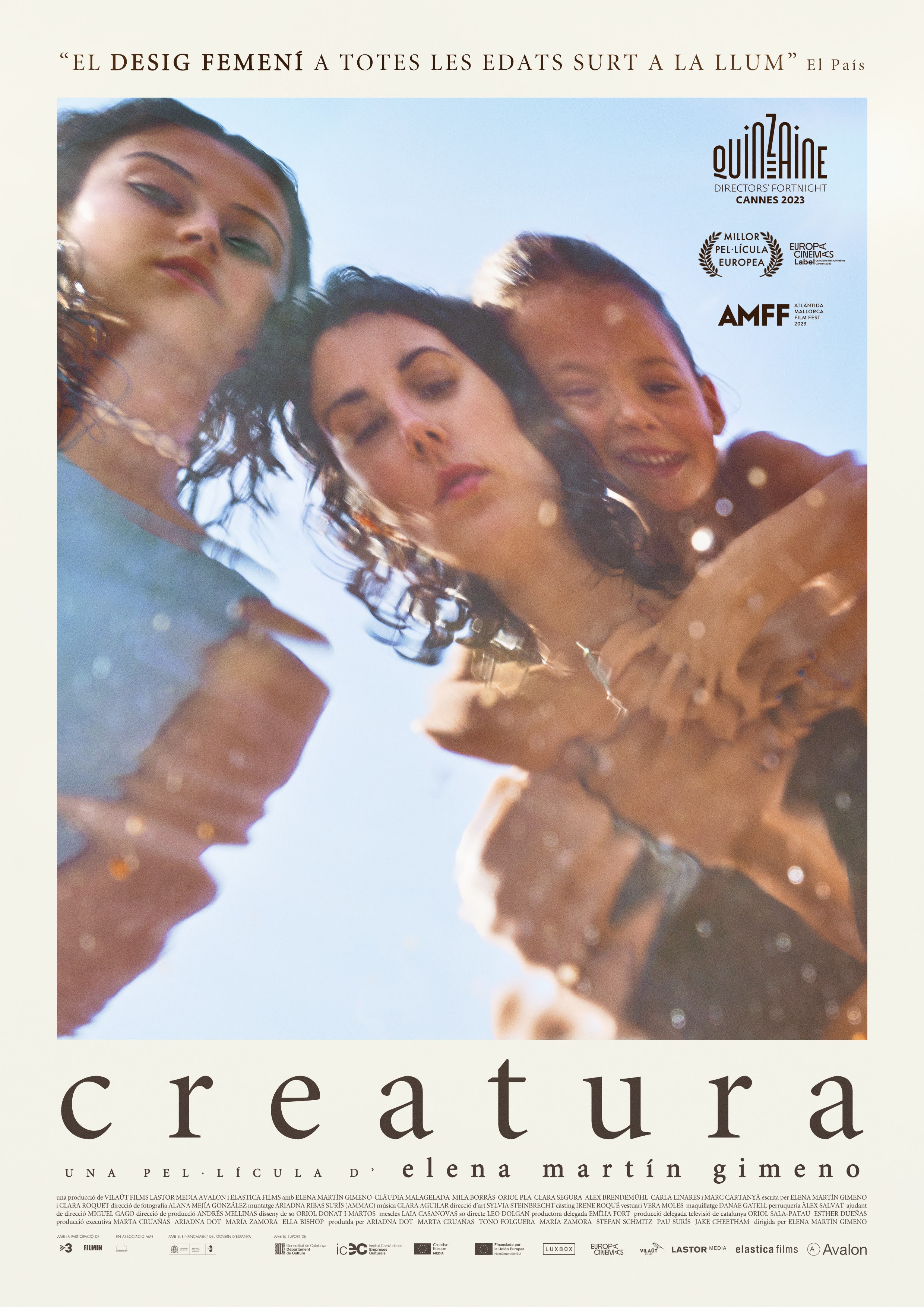 Clàudia Dalmau, Mila Borràs, and Elena Martín in Creatura (2023)