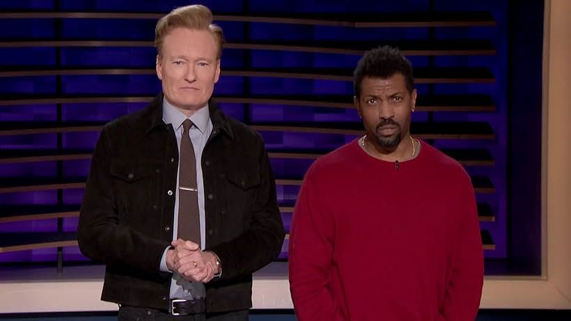 Conan O'Brien and Deon Cole in John Mulaney (2019)