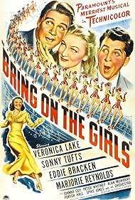 Veronica Lake, Eddie Bracken, Marjorie Reynolds, and Sonny Tufts in Bring on the Girls (1945)