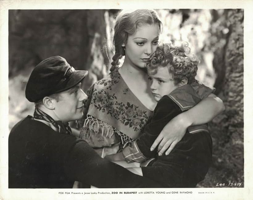 Wally Albright, Gene Raymond, and Loretta Young in Zoo in Budapest (1933)