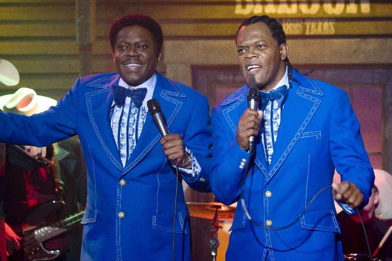 Samuel L. Jackson and Bernie Mac in Soul Men (2008)