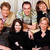 Robert Bathurst, Helen Baxendale, James Nesbitt, Hermione Norris, Fay Ripley, and John Thomson in Cold Feet (1997)