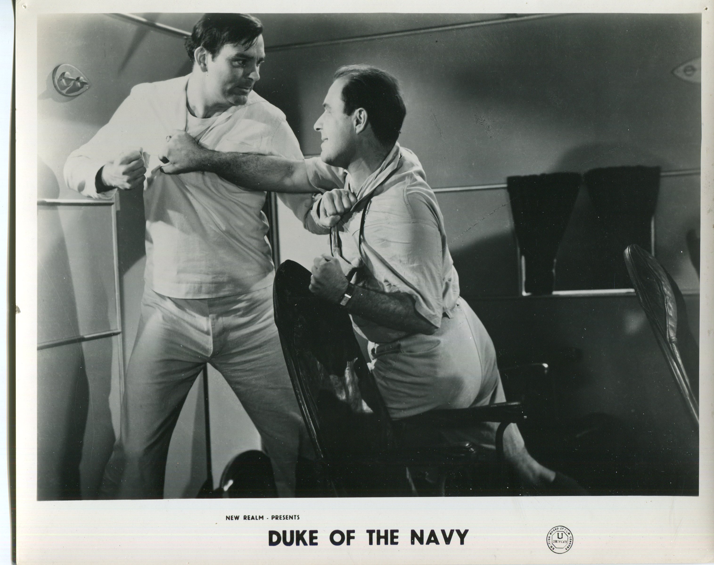 Paul Bryar and Ralph Byrd in Duke of the Navy (1942)