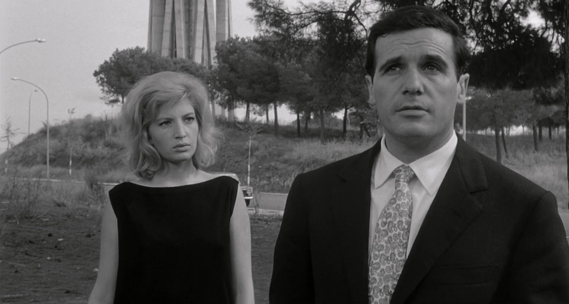 Francisco Rabal and Monica Vitti in L'Eclisse (1962)