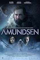 Christian Rubeck, Pål Sverre Hagen, and Katherine Waterston in Amundsen (2019)