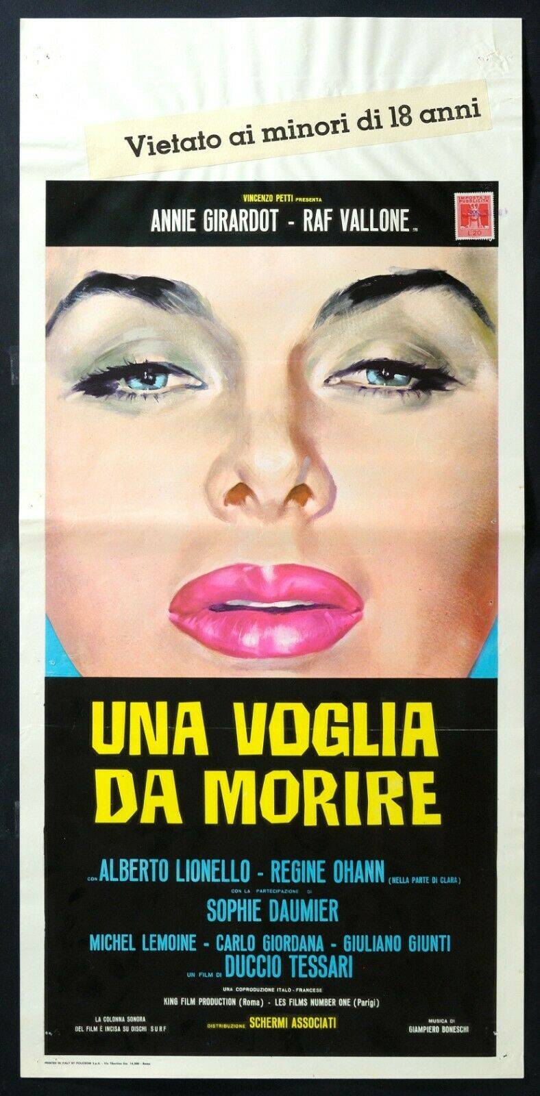 Annie Girardot in Una voglia da morire (1965)