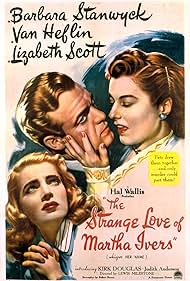 Kirk Douglas, Van Heflin, Barbara Stanwyck, and Lizabeth Scott in The Strange Love of Martha Ivers (1946)