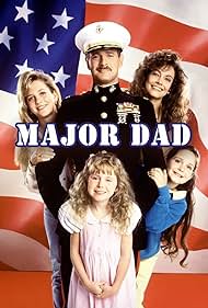 Nicole Dubuc, Chelsea Hertford, Gerald McRaney, Shanna Reed, and Marisa Ryan in Major Dad (1989)