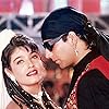 Akshay Kumar and Raveena Tandon in Mohra (1994)