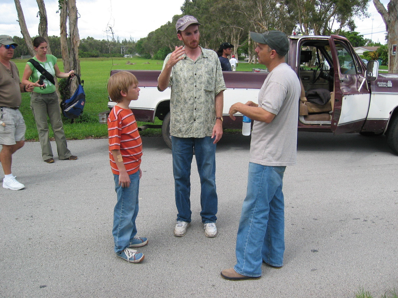 Writer / Director Joseph Greco on the set of CANVAS.