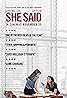 She Said (2022) Poster