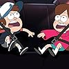 Jason Ritter and Kristen Schaal in Gravity Falls (2012)