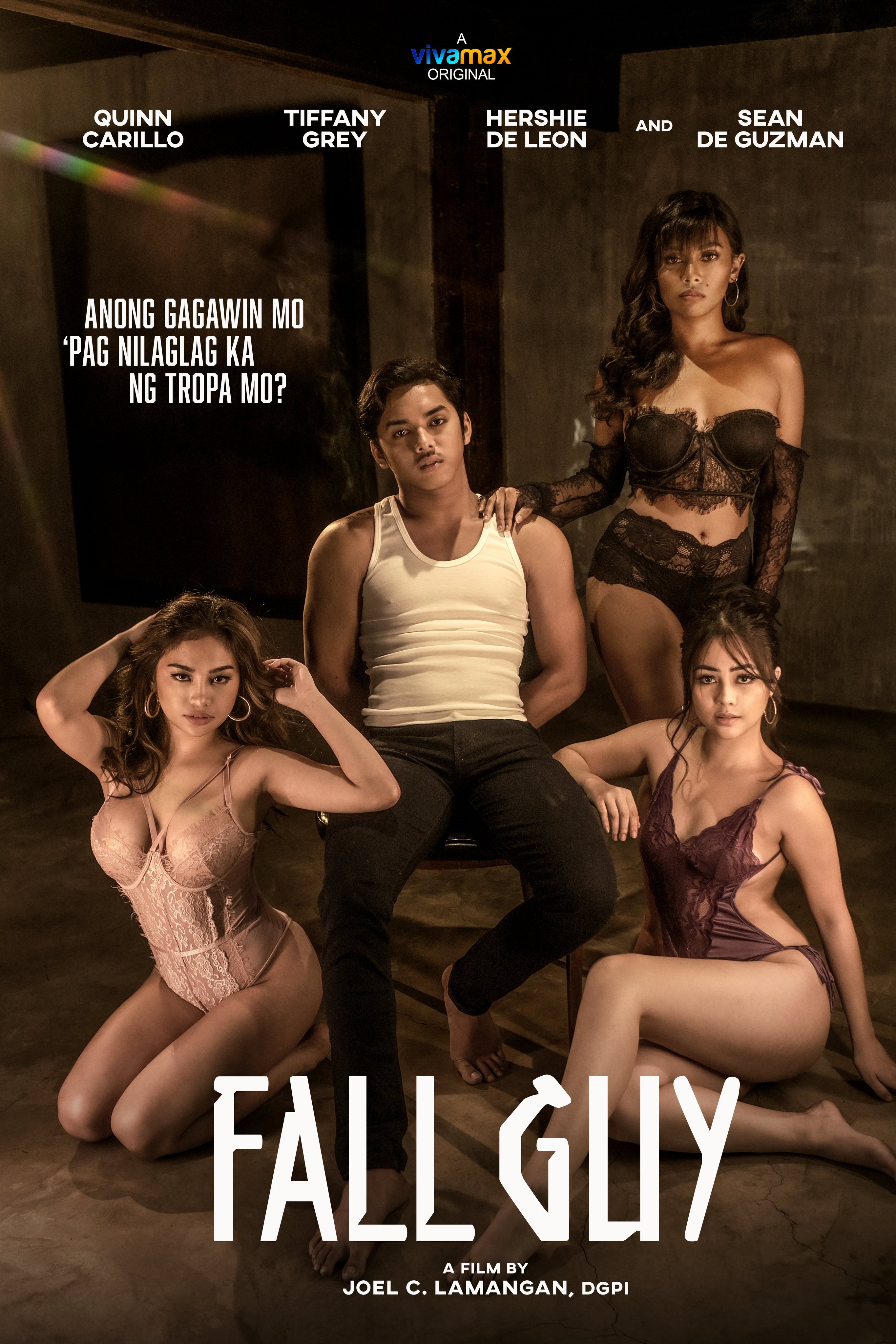 Quinn Carrillo, Sean De Guzman, Hershie De Leon, and Tiffany Grey in Fall Guy (2023)