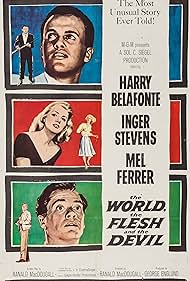 Harry Belafonte, Mel Ferrer, and Inger Stevens in The World, the Flesh and the Devil (1959)